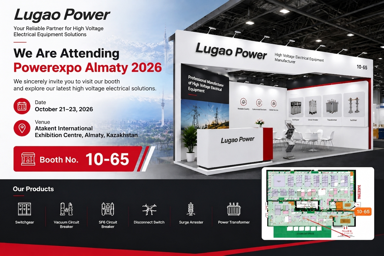 Lugao Power ຈະວາງສະແດງຢູ່ Powerexpo Almaty 2026