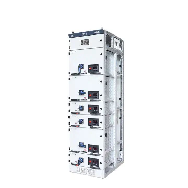 MNS 380V 5000A ຕູ້ຄວບຄຸມ Switchgear Switchgear ແຮງດັນຕໍ່າ